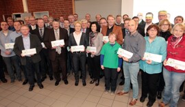 Gruppenfoto Preisträger Inklusiver Betrieb