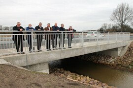 Fertigstellung Brücke Brookgraben Haren 2