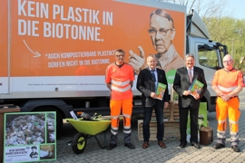 Kampagne Biomüll Eröffnung+